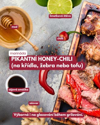 Gril nebo ohniště od Karma Premium? Pohoda bez zbytečného stresu. 🔥 A když přidáte naši honey-chili marinádu (med,...